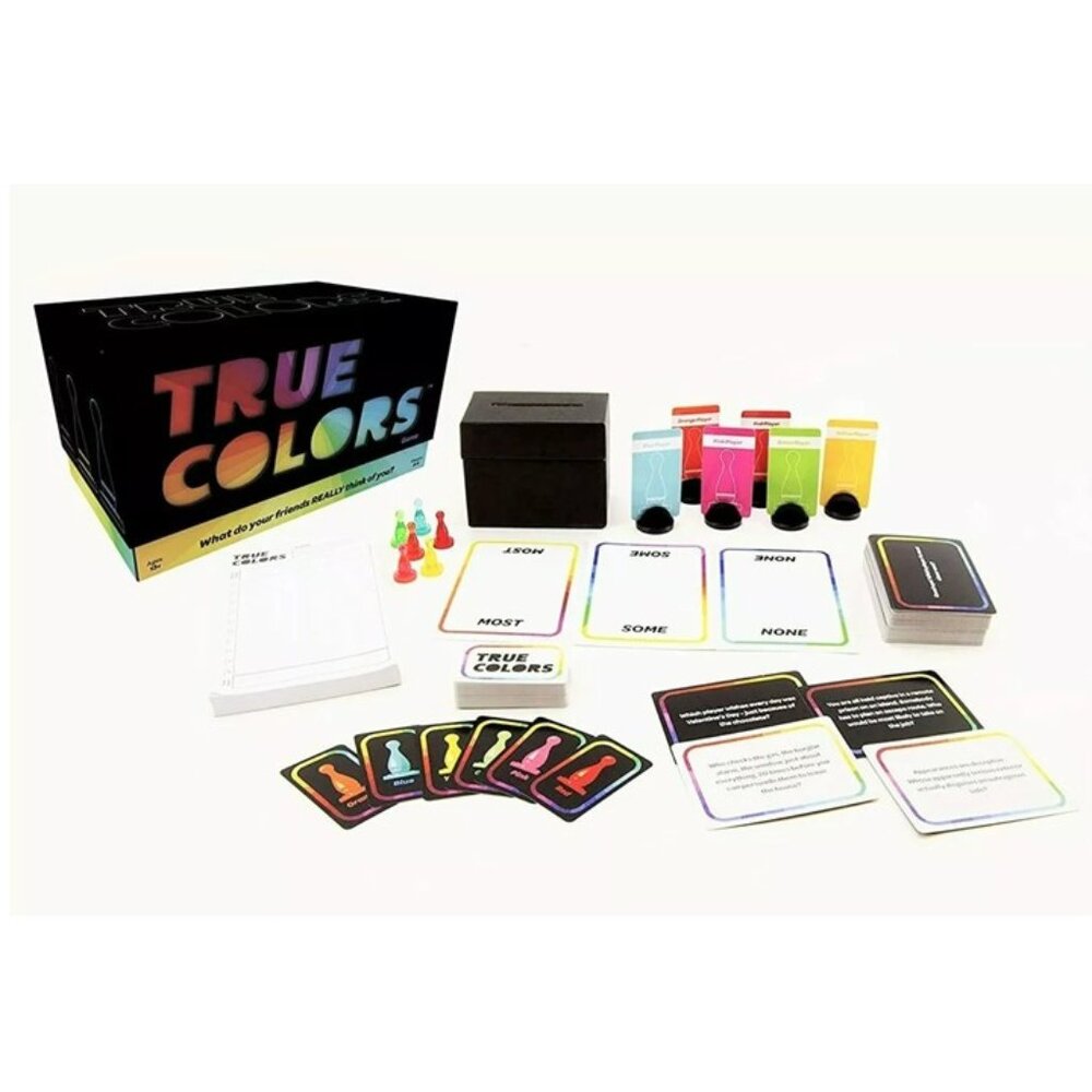 TRUE COLORS Game 13+ Goliath Revealing Party Game for Friends and Families New